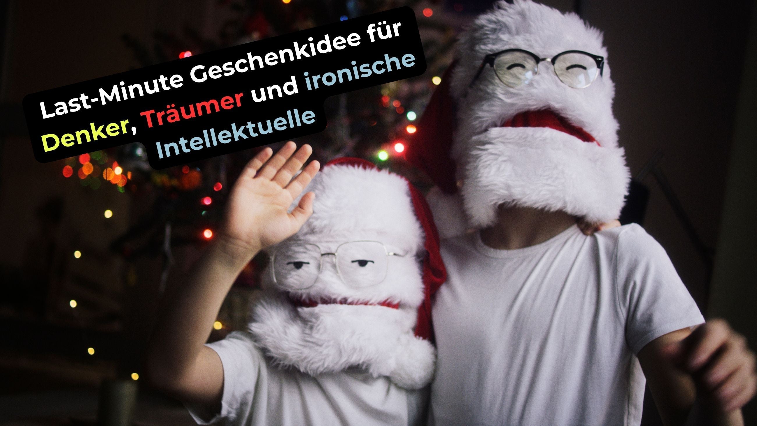 Last-Minute Bücher als Geschenkidee für Denker, Träumer und ironische Intellektuelle - Kokopelli Verlag