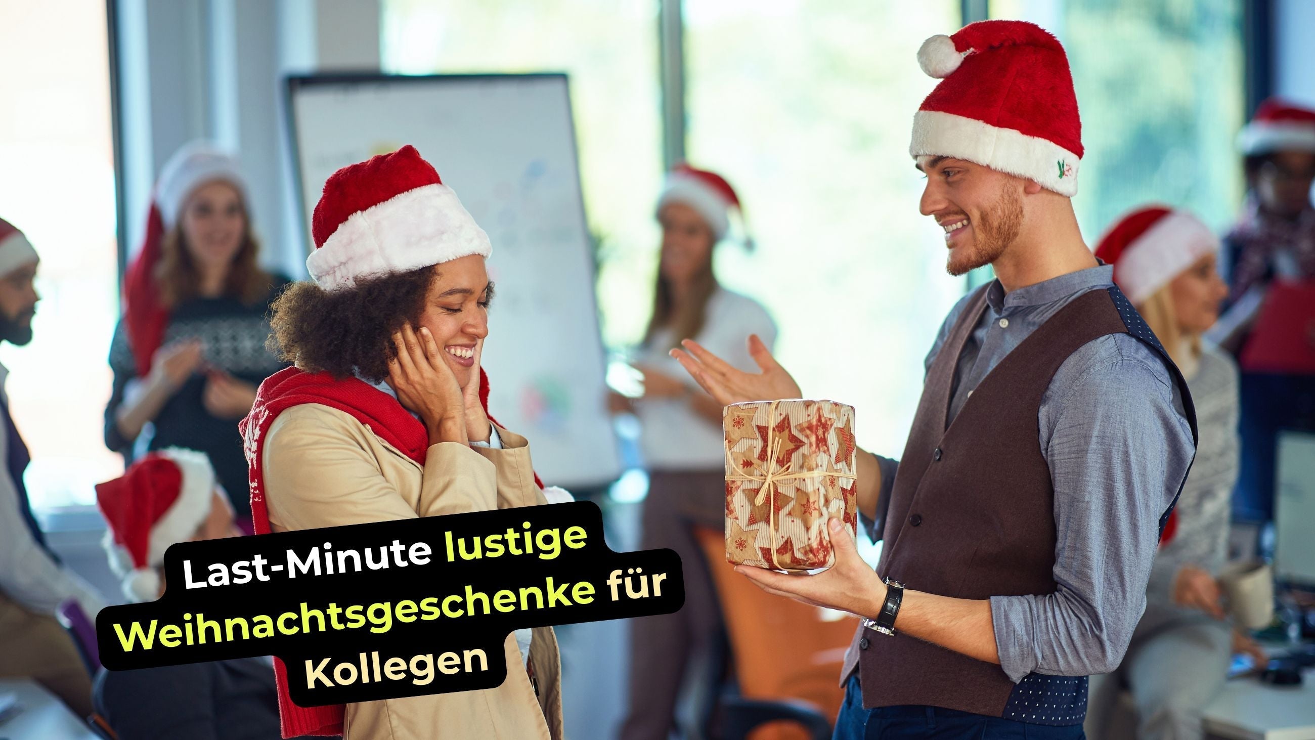 Last-Minute lustige Weihnachtsgeschenke für Kollegen, die man (trotzdem) mag - Kokopelli Verlag