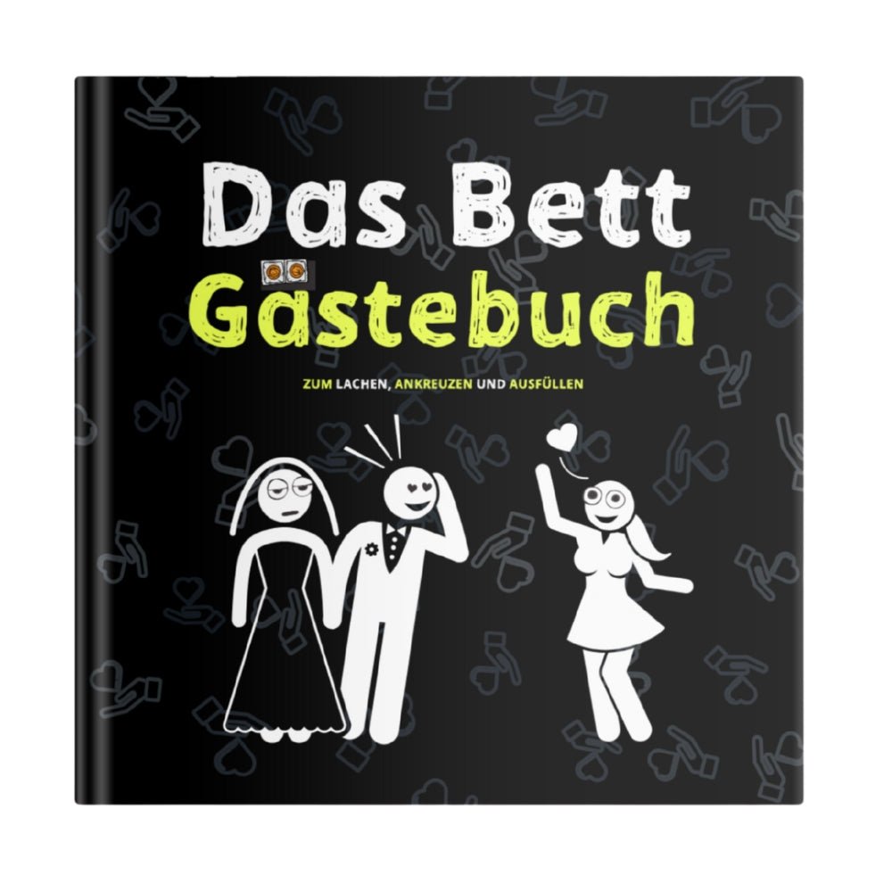 Das Bett Gästebuch buch cover - Kokopelli Verlag