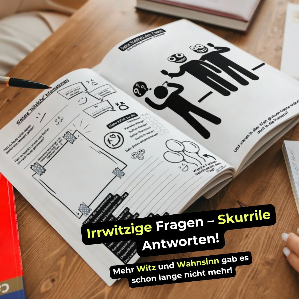 Das durchgeknallte Gästebuch buch seite - Kokopelli Verlag