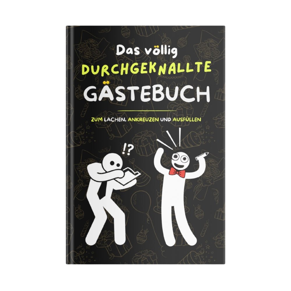 Das durchgeknallte Gästebuch buch cover - Kokopelli Verlag