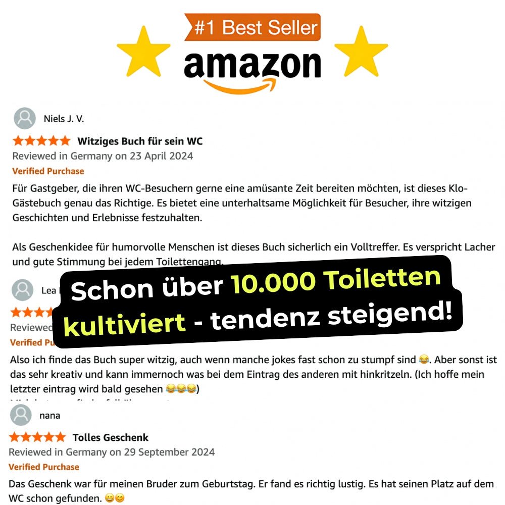 Das Klo Gästebuch rezensionen - Kokopelli Verlag