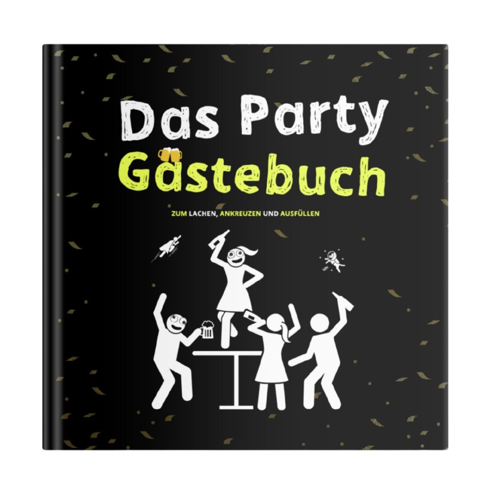 Das Party Gästebuch buch cover - Kokopelli Verlag